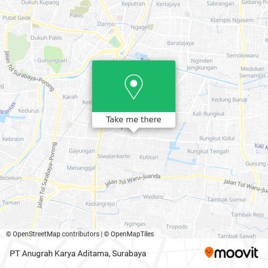 PT Anugrah Karya Aditama map