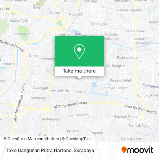 Toko Bangunan Putra Hartono map