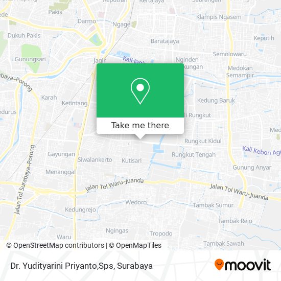 Dr. Yudityarini Priyanto,Sps map