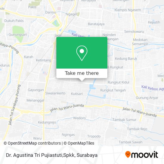 Dr. Agustina Tri Pujiastuti,Spkk map