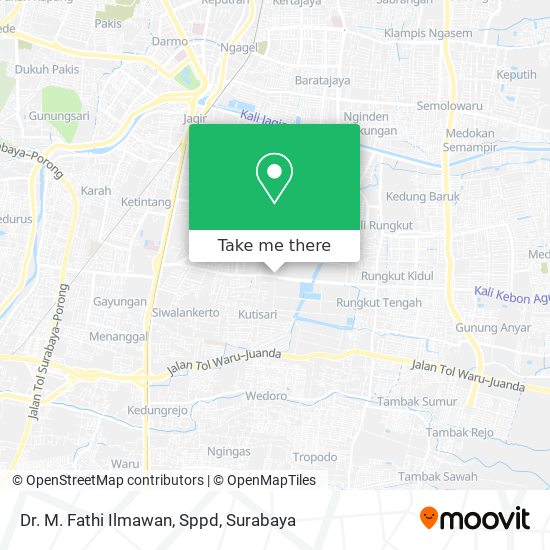 Dr. M. Fathi Ilmawan, Sppd map