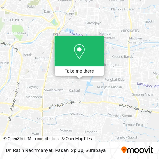 Dr. Ratih Rachmanyati Pasah, Sp.Jp map