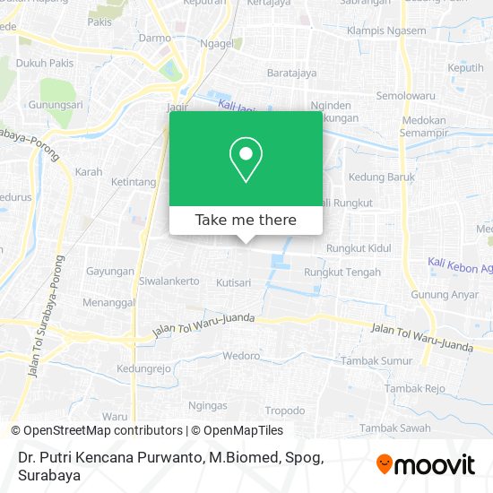 Dr. Putri Kencana Purwanto, M.Biomed, Spog map