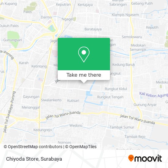 Chiyoda Store map