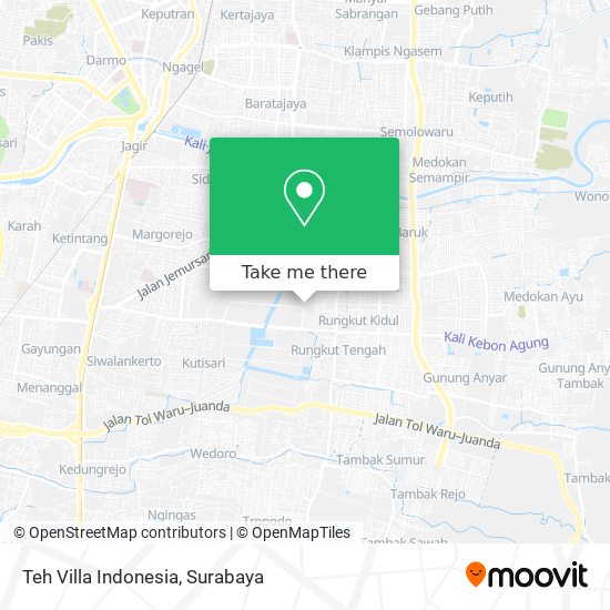 Teh Villa Indonesia map