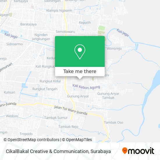 CikalBakal Creative & Communication map