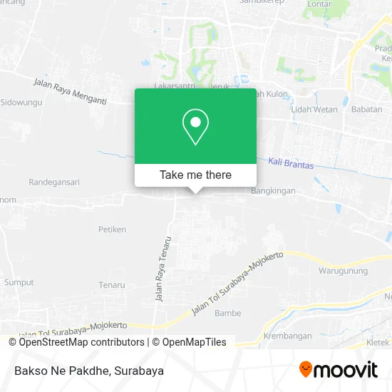 Bakso Ne Pakdhe map