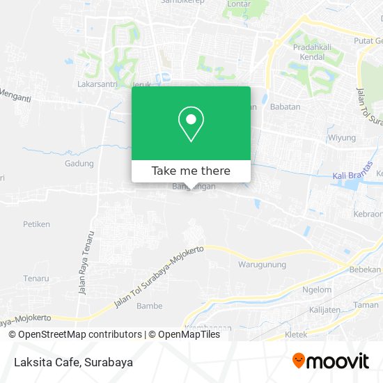 Laksita Cafe map