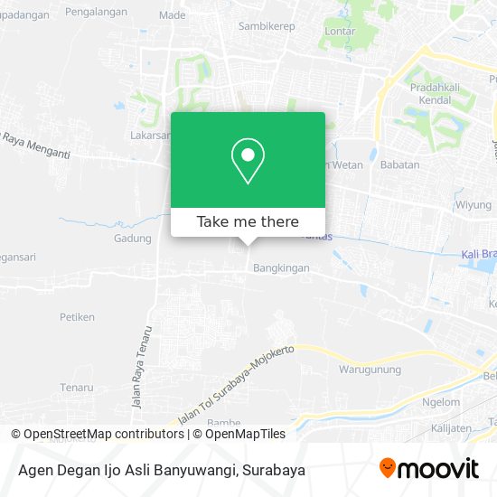 Agen Degan Ijo Asli Banyuwangi map