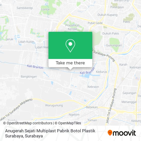 Anugerah Sejati Multiplast Pabrik Botol Plastik Surabaya map