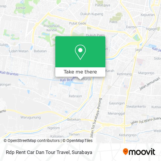 Rdp Rent Car Dan Tour Travel map