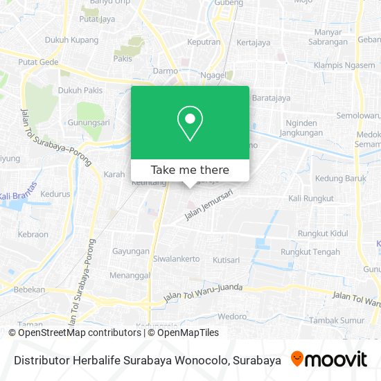 Distributor Herbalife Surabaya Wonocolo map