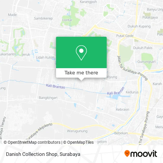 Danish Collection Shop map
