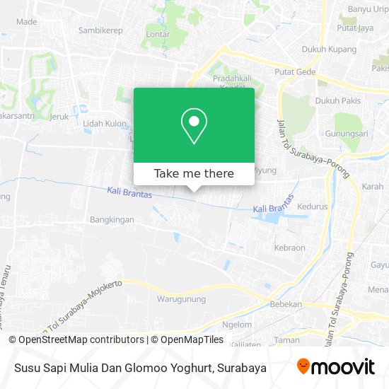 Susu Sapi Mulia Dan Glomoo Yoghurt map