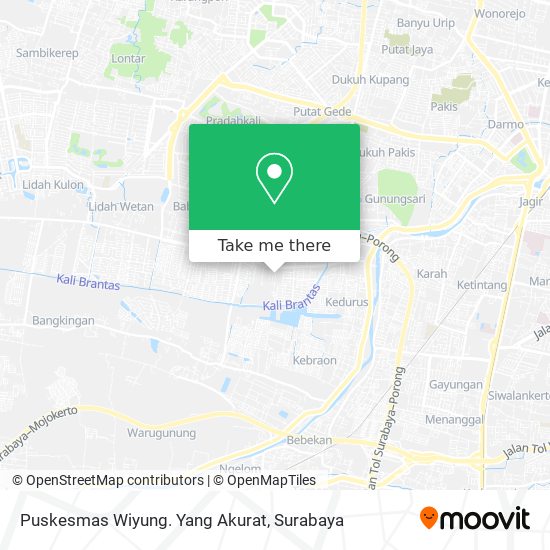 Puskesmas Wiyung. Yang Akurat map