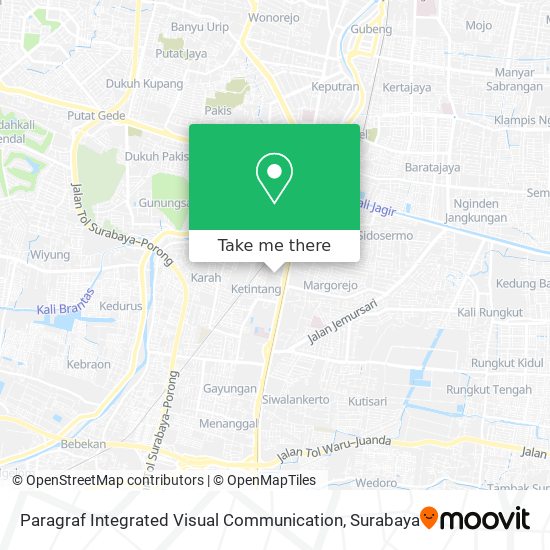 Paragraf Integrated Visual Communication map