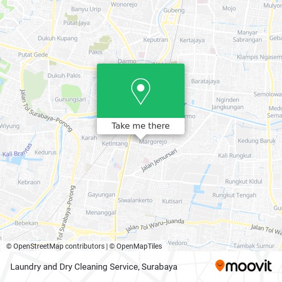 Laundry and Dry Cleaning Service map