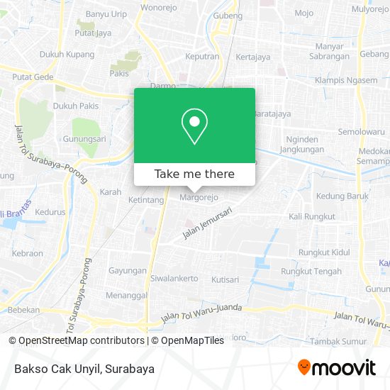 Bakso Cak Unyil map