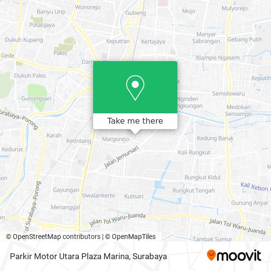 Parkir Motor Utara Plaza Marina map