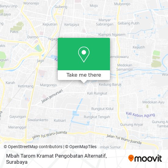 Mbah Tarom Kramat Pengobatan Alternatif map