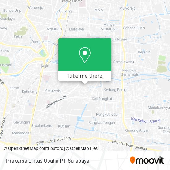 Prakarsa Lintas Usaha PT map