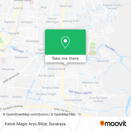 Ketok Magic Aryo Blitar map