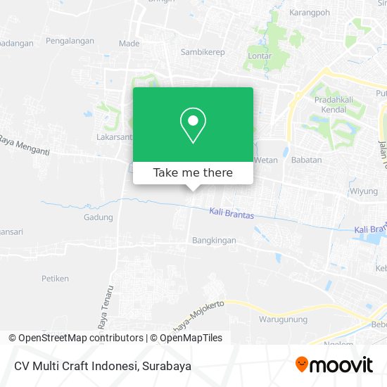 CV Multi Craft Indonesi map