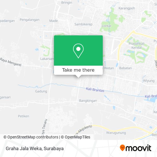 Graha Jala Weka map