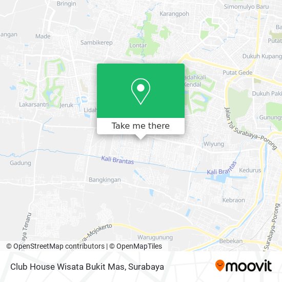 Club House Wisata Bukit Mas map