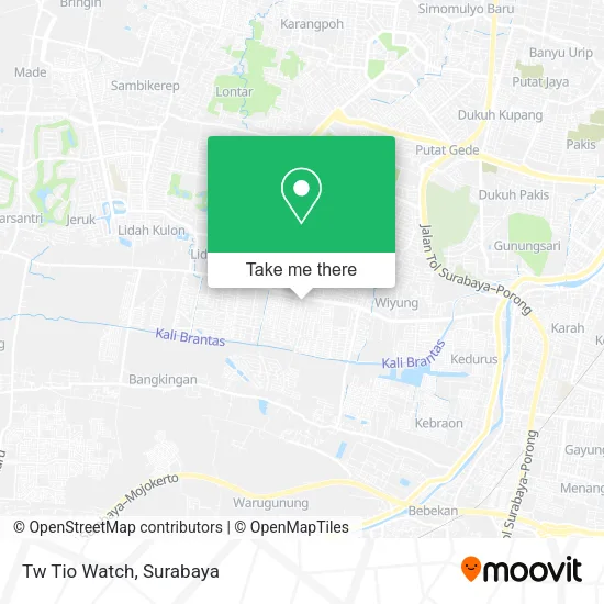 Tw Tio Watch map
