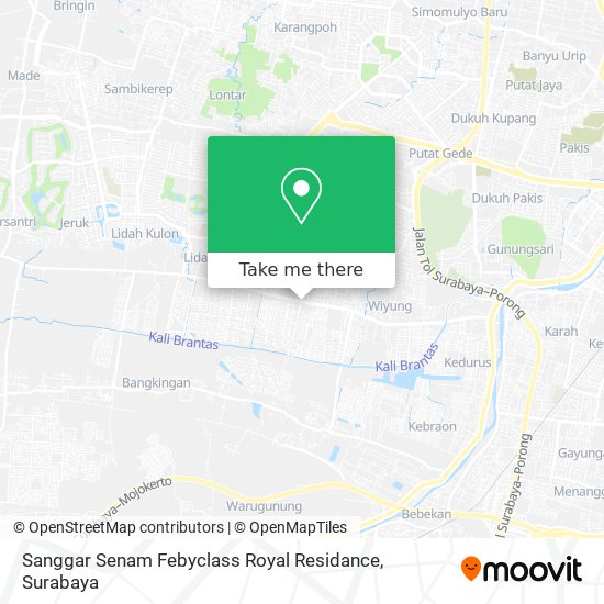 Sanggar Senam Febyclass Royal Residance map