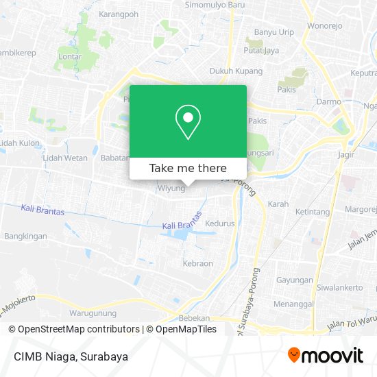 CIMB Niaga map