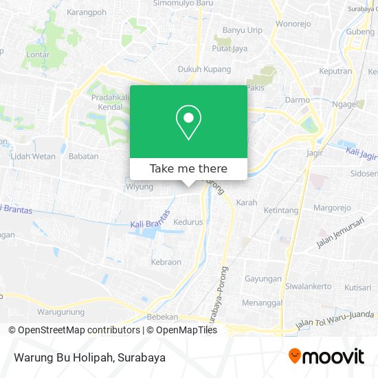 Warung Bu Holipah map