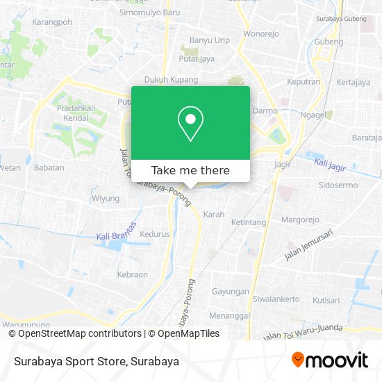 Surabaya Sport Store map