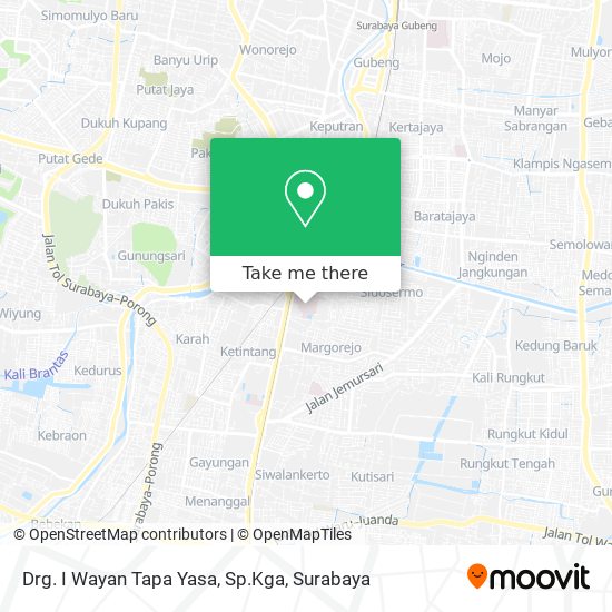 Drg. I Wayan Tapa Yasa, Sp.Kga map
