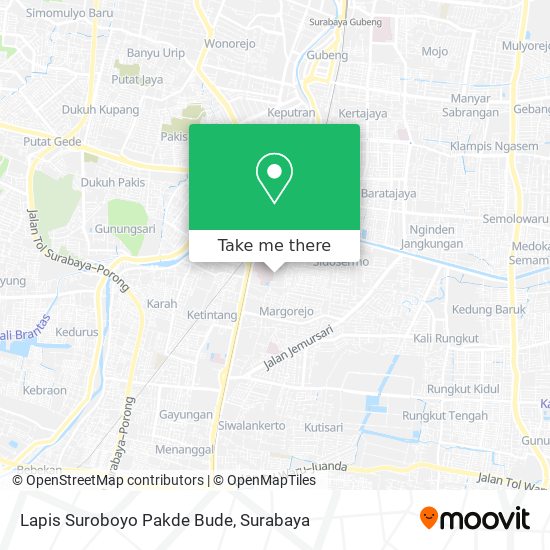 Lapis Suroboyo Pakde Bude map