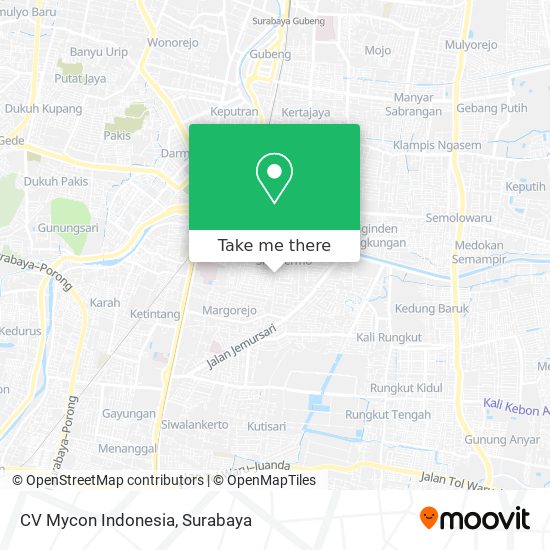 CV Mycon Indonesia map