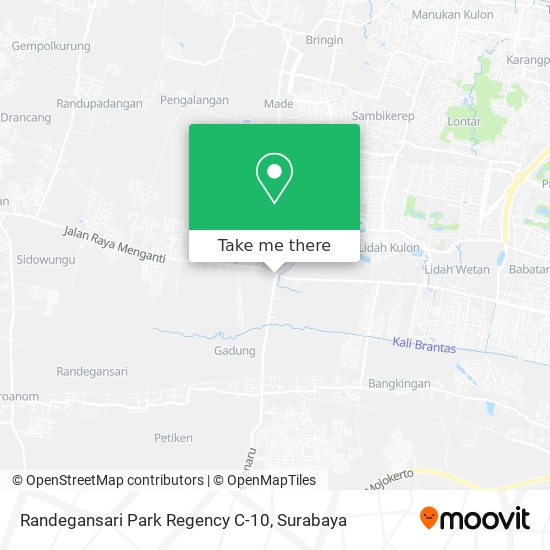 Randegansari Park Regency C-10 map