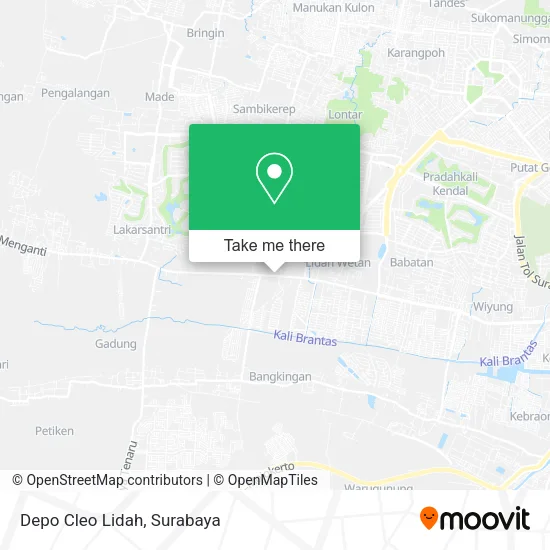 Depo Cleo Lidah map