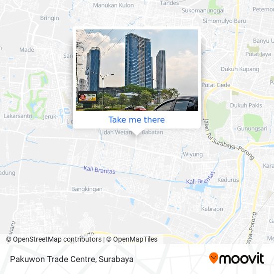 Pakuwon Trade Centre map