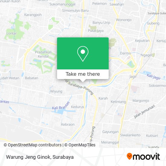 Warung Jeng Ginok map