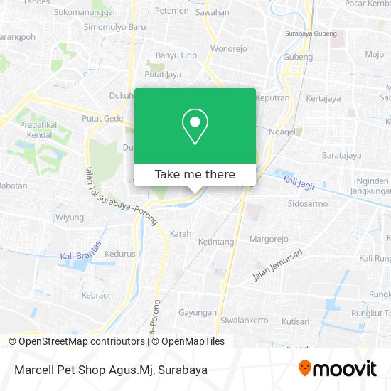 Marcell Pet Shop Agus.Mj map