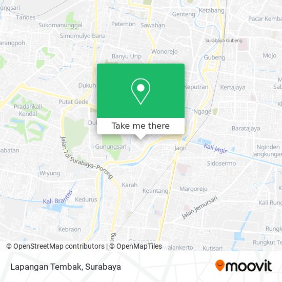 Lapangan Tembak map