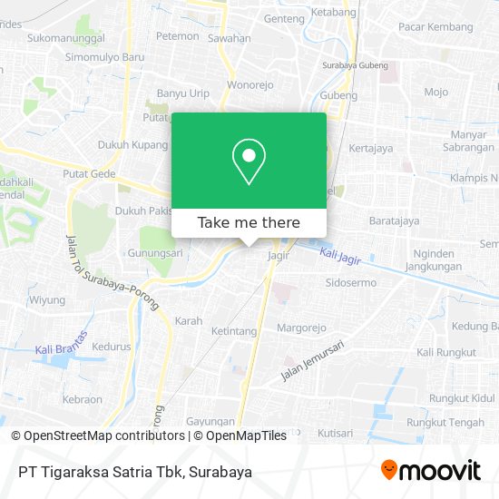 PT Tigaraksa Satria Tbk map
