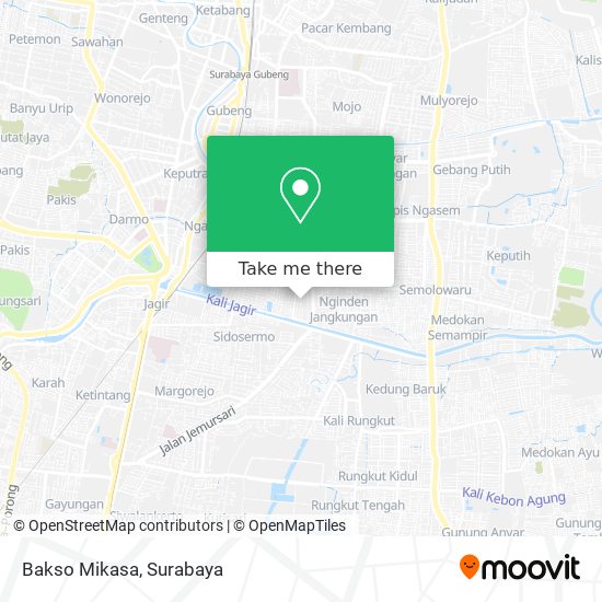 Bakso Mikasa map