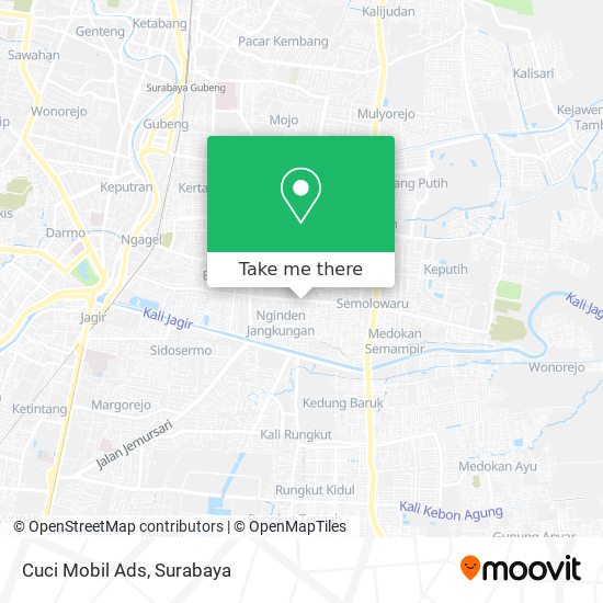 Cuci Mobil Ads map