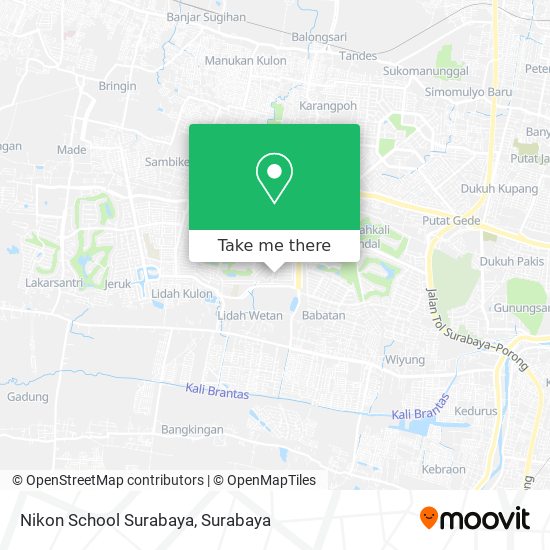 Nikon School Surabaya map