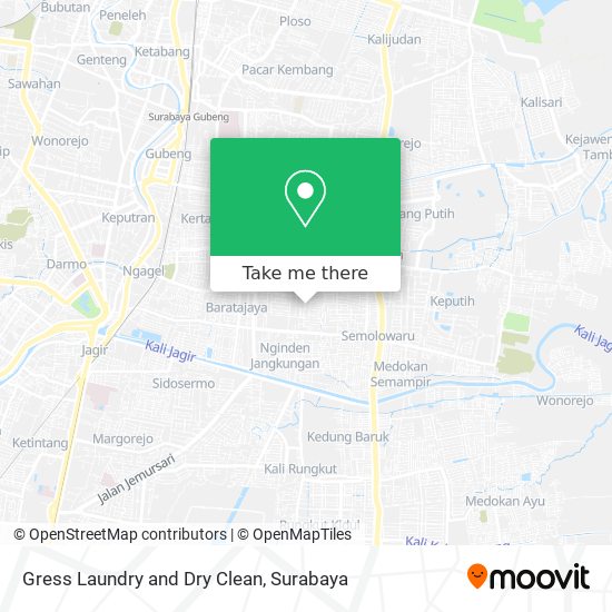 Gress Laundry and Dry Clean map