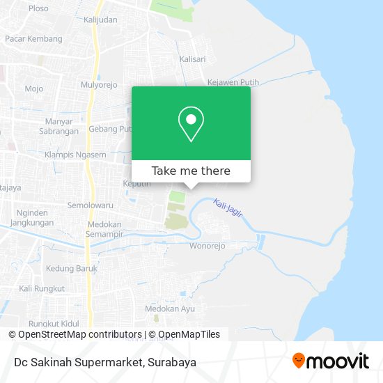 Dc Sakinah Supermarket map