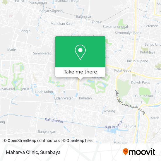 Maharva Clinic map